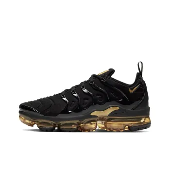 Nike Air VaporMax Plus Black Metallic Gold