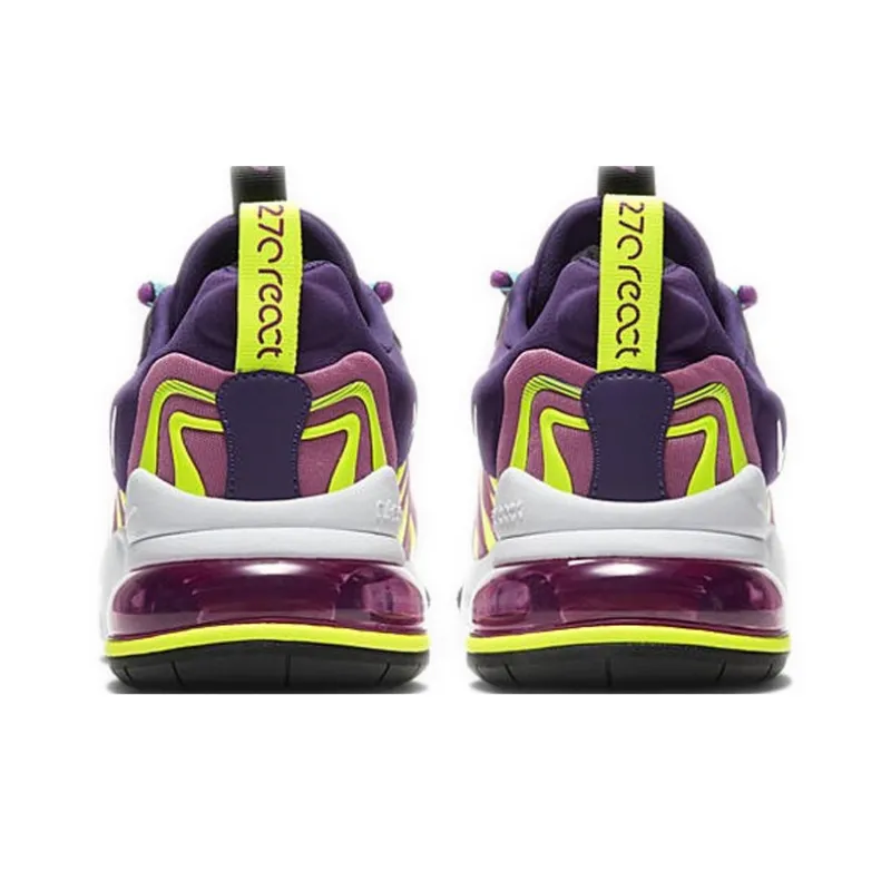 Nike Air Max 270 React Eng Eggplant Magic Flamingo Women's-3