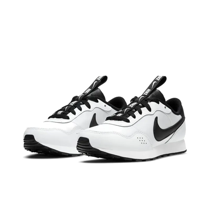 Nike MD Valiant Anti Slip Wear Resistant Low Top Running Shoes GS White-2