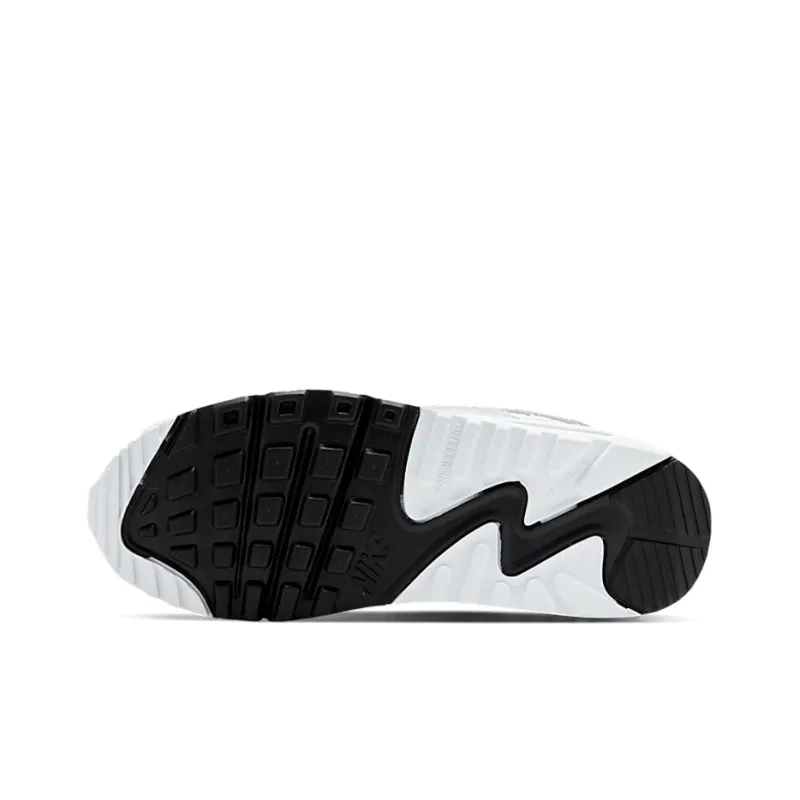 Nike Air Max 90 White Silver GS-5