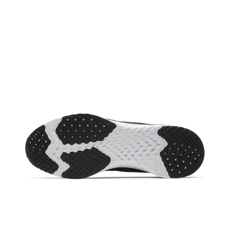 Nike Odyssey React 2 Flyknit Black White-4