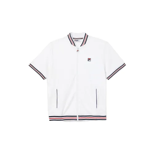 FILA Baseball Jerseys Men White