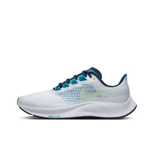 Nike Pegasus 37 Running Shoes Men Low-Top White/Green