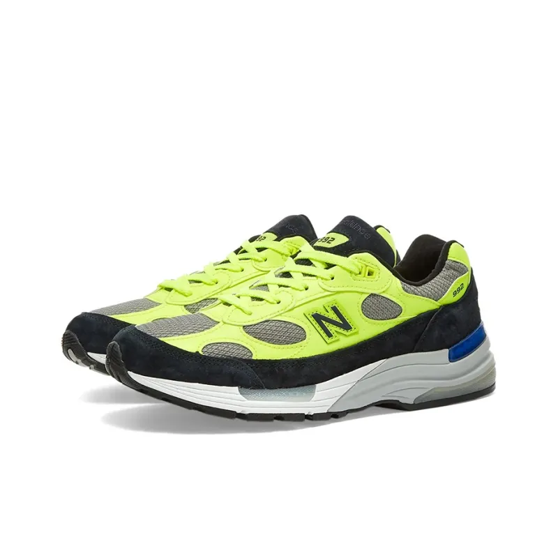 New Balance 992 Neon Yellow Black-1