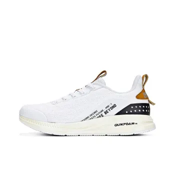361° Titanium Speed 1.0 Running Shoes Men Low Top White/Yellow