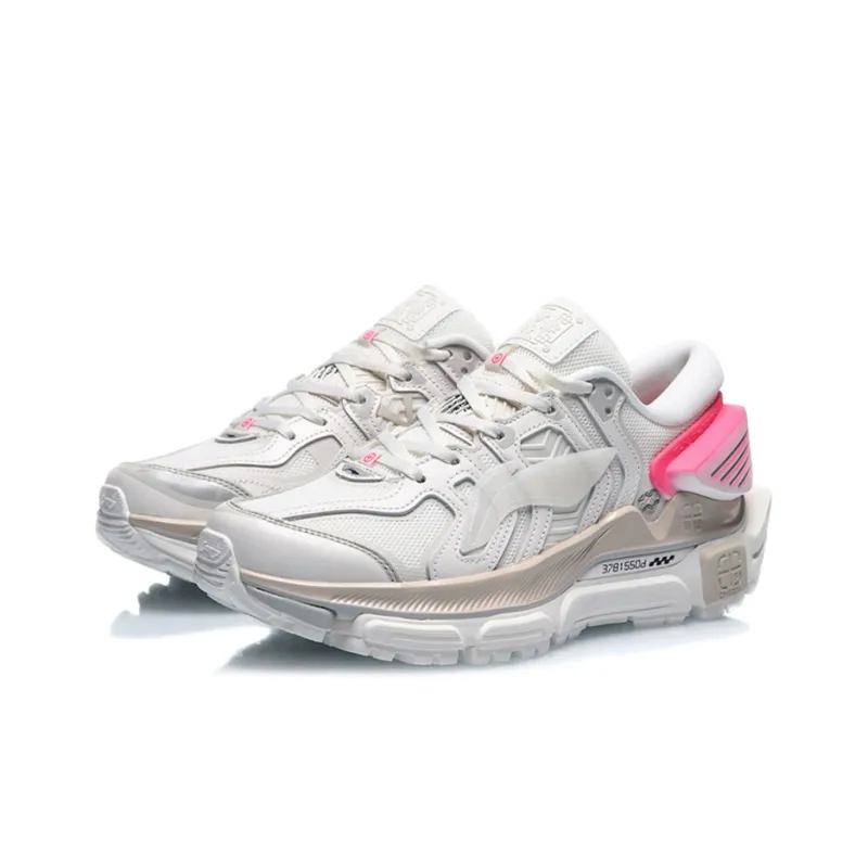 LiNing PFW S/S Collection | Sun Chaser Kua Fu Women's - White/Grey-2