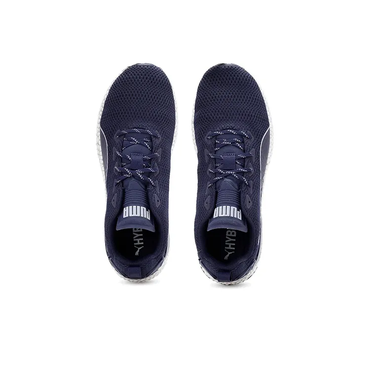 PUMA Hybrid Runner V2 Cushioned Wear-Resistant Lightweight Low-Top Running Shoes Men's Marine Blue-2