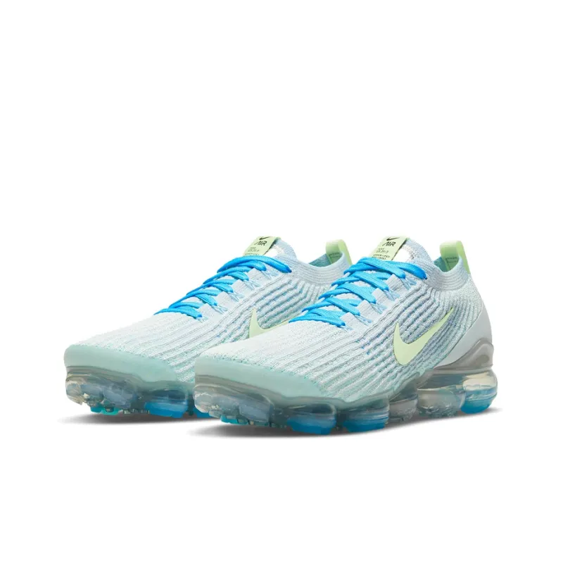 Nike Air VaporMax Flyknit 3 Baltic Blue Barely Volt Women's-1