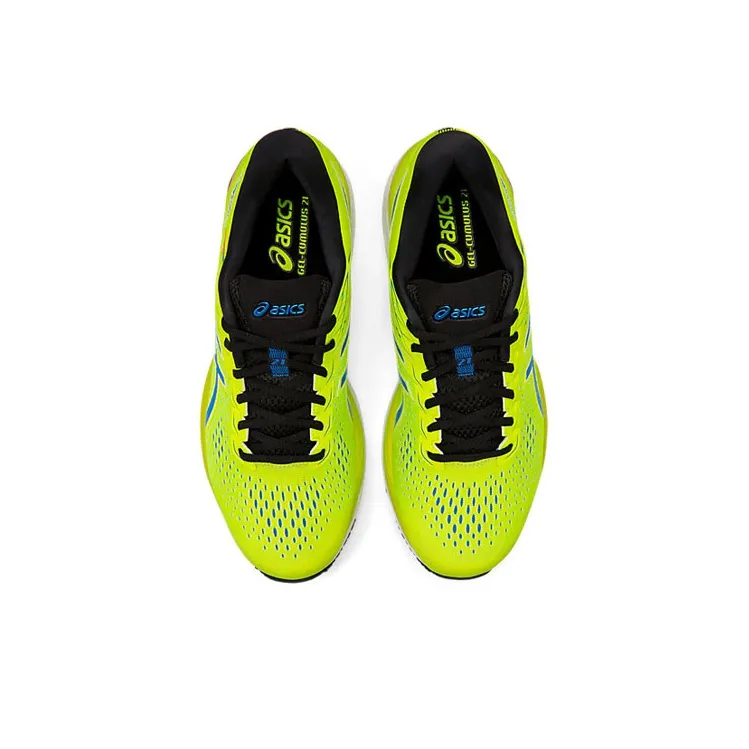 Asics Gel Cumulus 21 'Safety Yellow Blue'-2