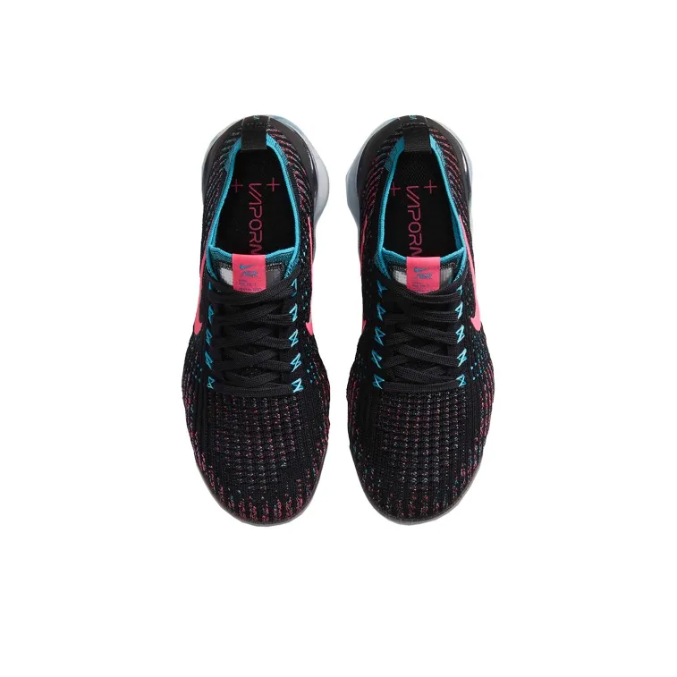 Nike Air VaporMax Flyknit 3 Black Baltic Blue Hyper Pink Women's-3