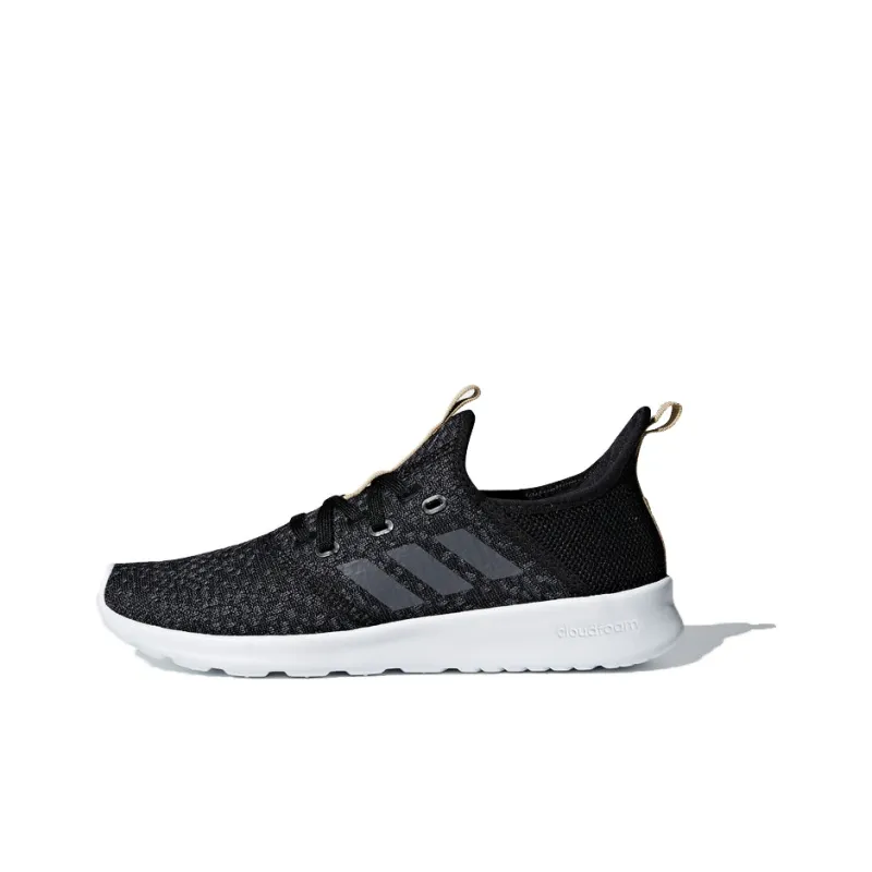Adidas Cloudfoam Pure Shoes Black/White Women's-0
