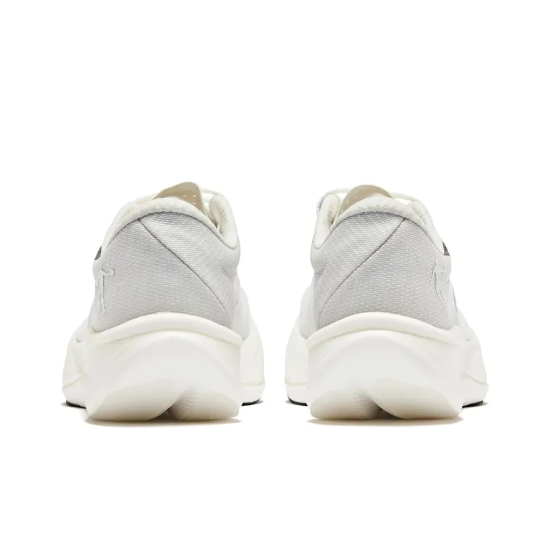 QIAODAN F\PB3.0 Cushioned Slip Resistant Abrasion Resistant Low Top Running Shoes Women's Gray White-1