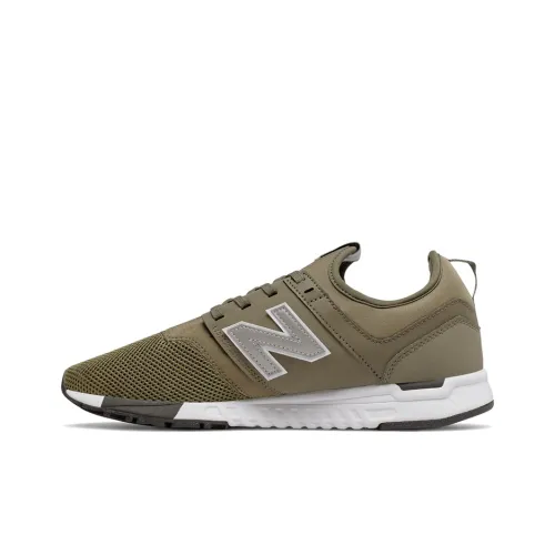 New Balance NB 247 Low-Top Running kids shoes Unisex Dark Green D-Width