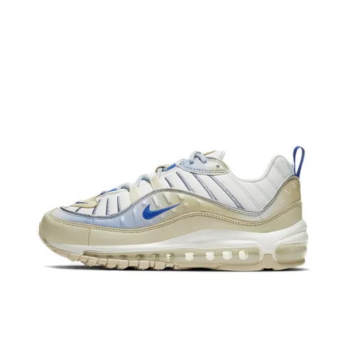 Nike Air Max 98 LX Gold Royal Blue Women's