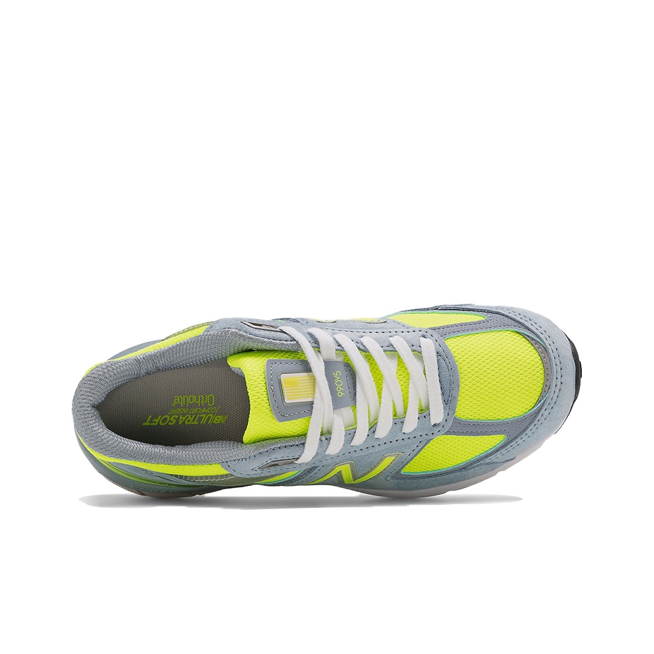 ウィメンズ New Balance 990v5 MiUSA Grey Hi Lite New Balance 990v5 MiUSA Grey Hi Lite (Women's) - W990GH5 - US