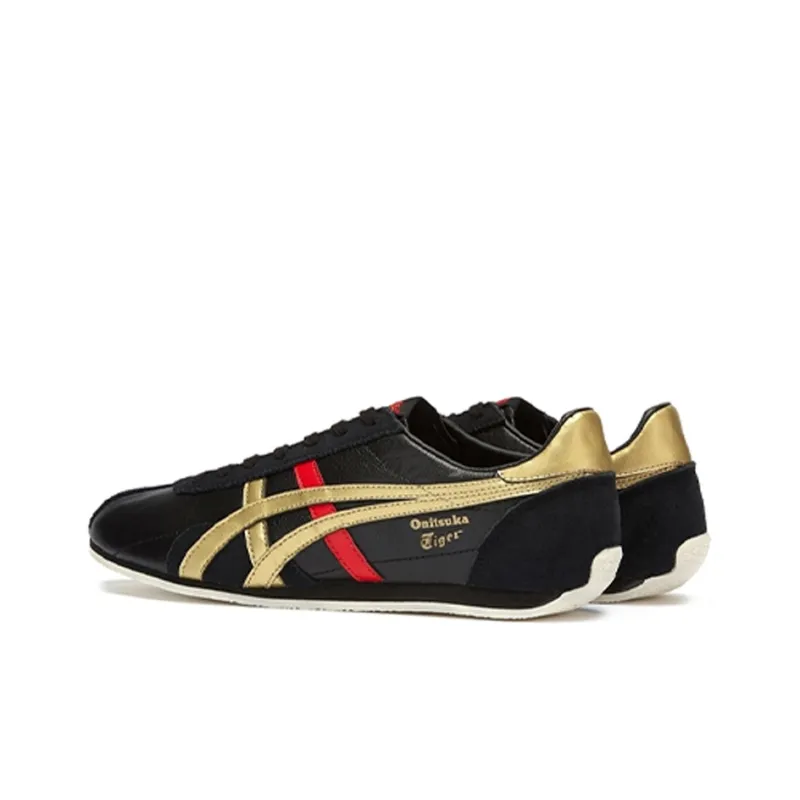 Onitsuka Tiger Runspark 'Black Gold Red'-2