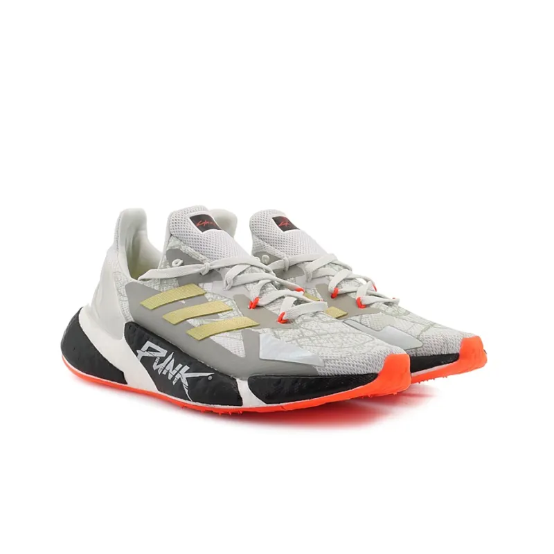Adidas X9000L4 Cyberpunk 2077 Crystal White Gold-2