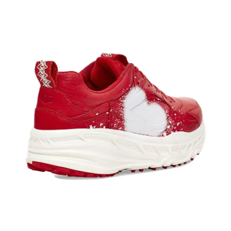 UGG CA805 X Valentine Cowhide Low Tops Sports Shoe Limited Red-3