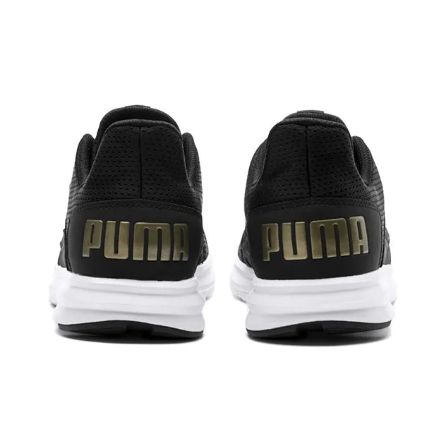 PUMA Enzo Street Black/White Women's-3