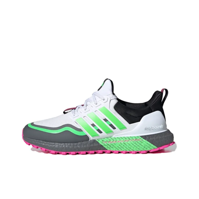 Adidas Ultra Boost All Terrain 'White Green Pink'-0