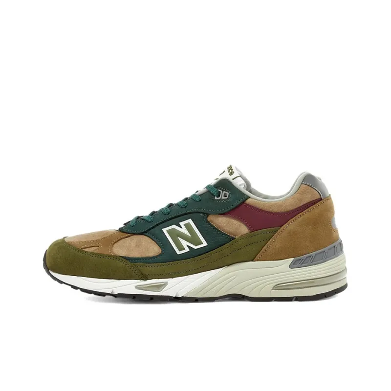 New Balance 991 Made In England 'Beige Green'-0