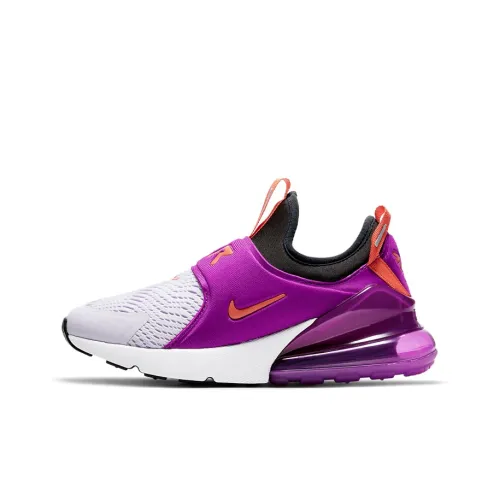 Nike Air Max 270 Running Shoes Women's Low-Top Purple/Orange