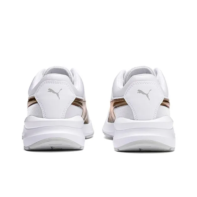 PUMA Adela Trailblazer White/Rose Gold Low Sneakers Women's-4