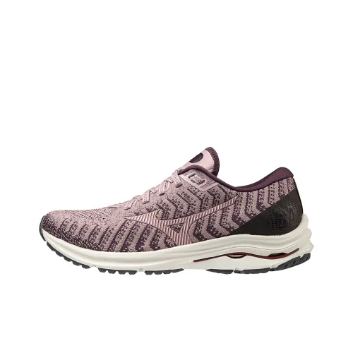 Mizuno Wave Rider Women's 24 Waveknit 'Purple Pink'