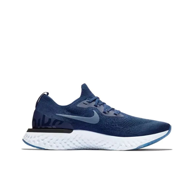 Nike Epic React Flyknit College Navy Diffused Blue-1