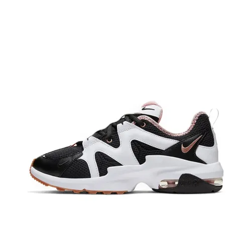 Nike Air Max Graviton Running Shoes Women's Low-Top Black/Stardust Coral Red/White/Red Bronzed