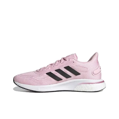 Adidas Supernova Running Shoes Women's Low-Top Pink/Black