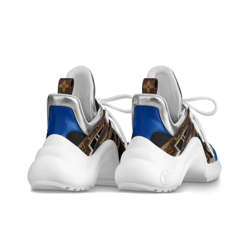 LOUIS VUITTON Lvxlol Arclight Trainer Black Blue Women's-3
