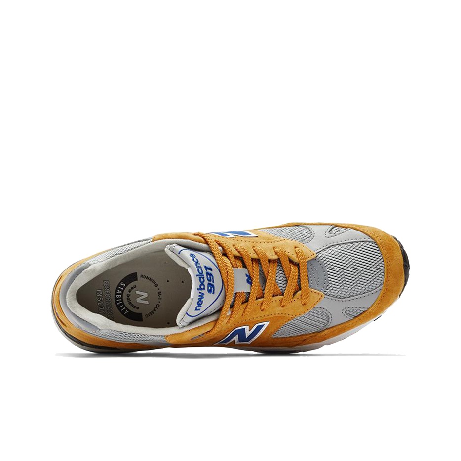 New Balance 991 Yellow Blue POIZON