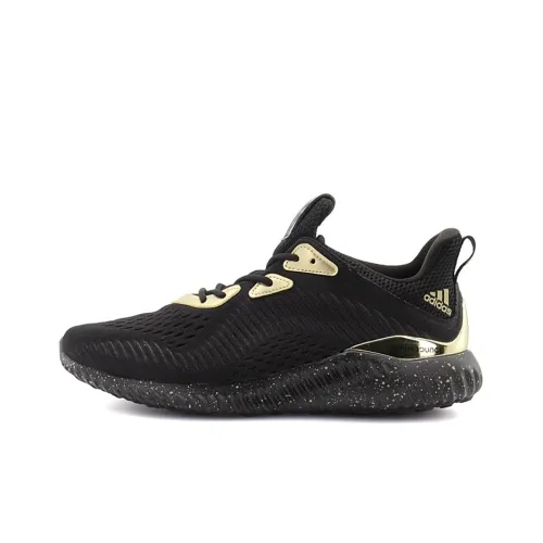 Adidas Alphabounce 1 Running Shoes Men Low-Top Black/Gold