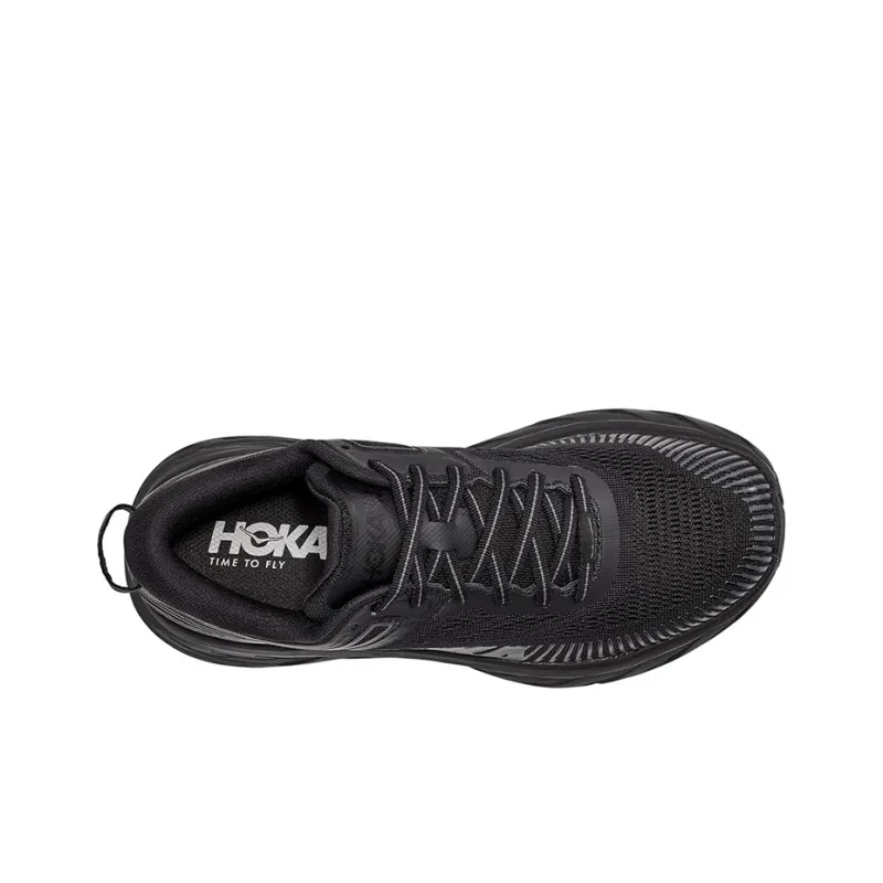 HOKA ONE ONE Bondi 7 Wide 2E 'Triple Black'-3