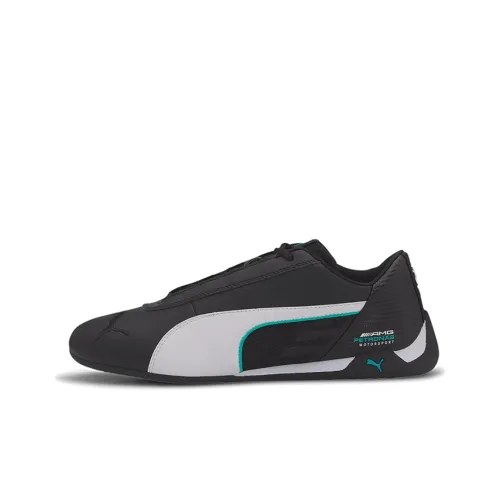 PUMA Running Shoes Men Low-Top Black/Gray/Green