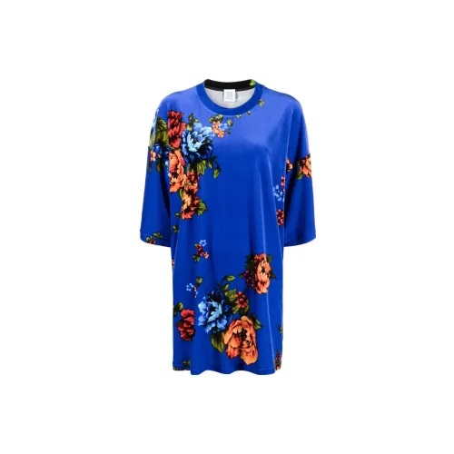 Vetements Floral-print Short-sleeve Blouse