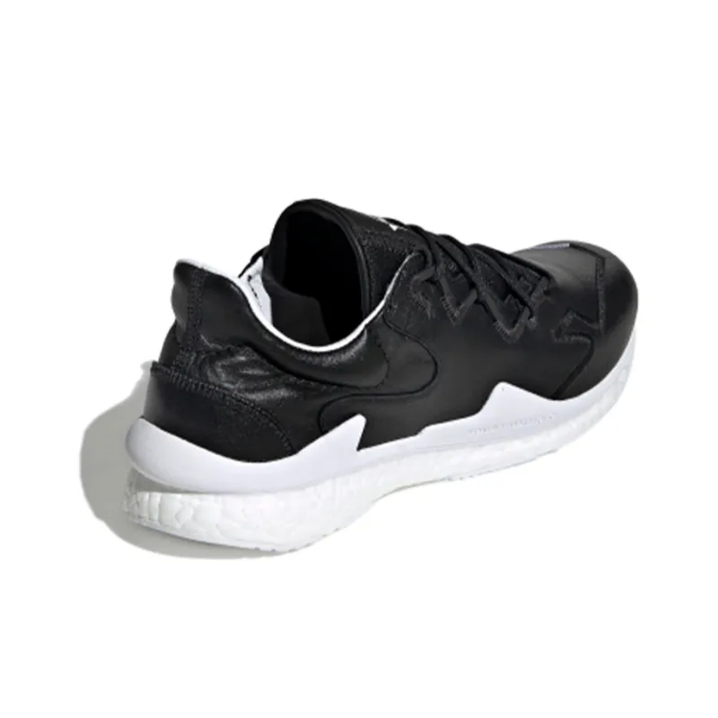 Adidas Y 3 Adizero Runner Leather Black White-3