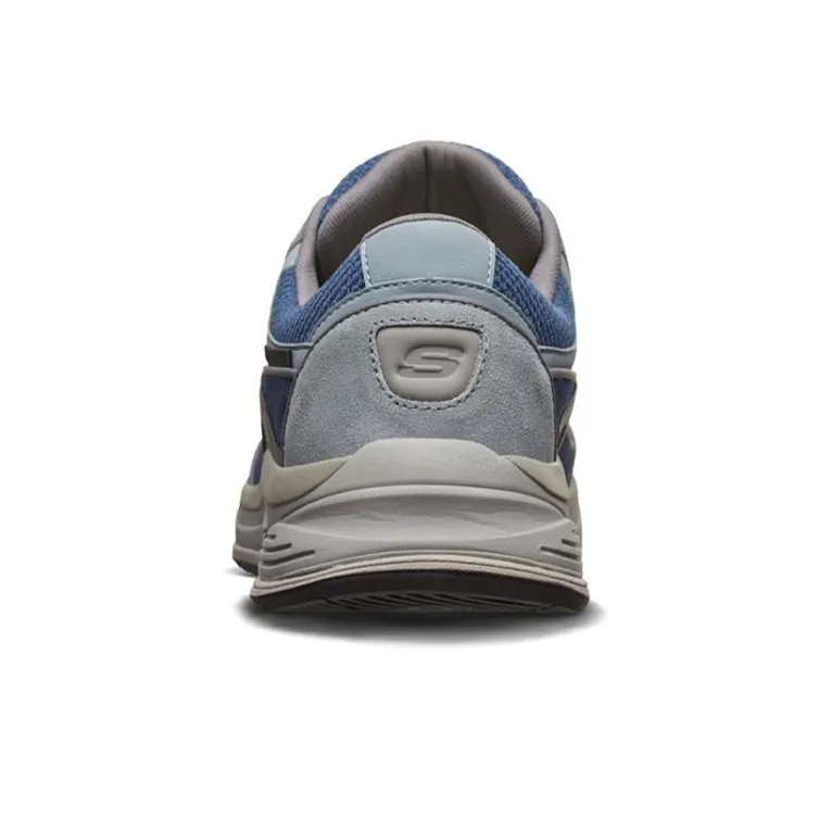 Skechers Benago Grey/Blue-3