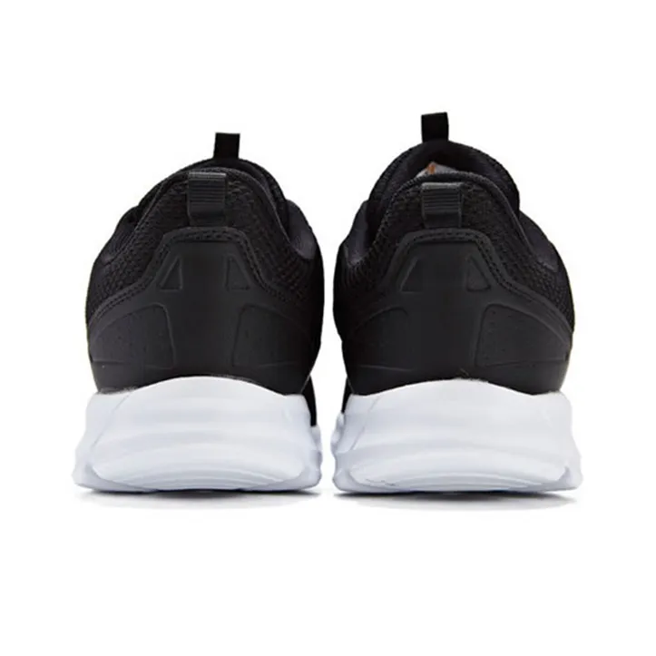 361° Lightweight Low Top Running Shoes Men's Black White-2