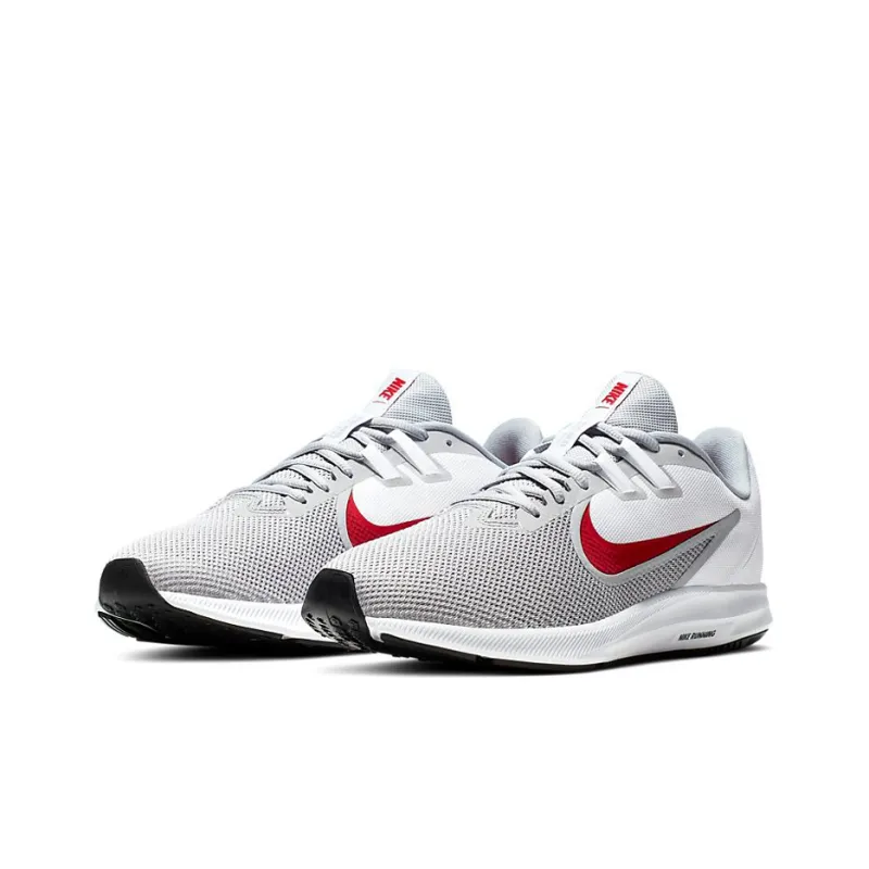 Nike Downshifter 9 'Wolf Grey Red'-2