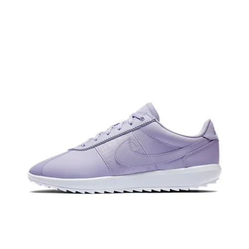 Nike Cortez Running Shoes Women's Low-Top Purple/White