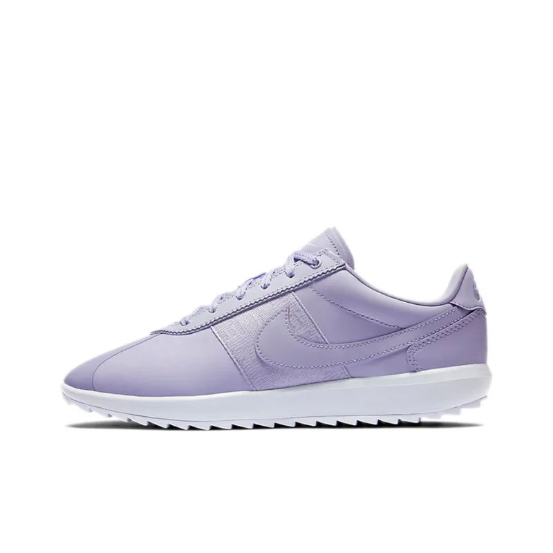 Nike Cortez Golf Shoes Purple/White Women's-0