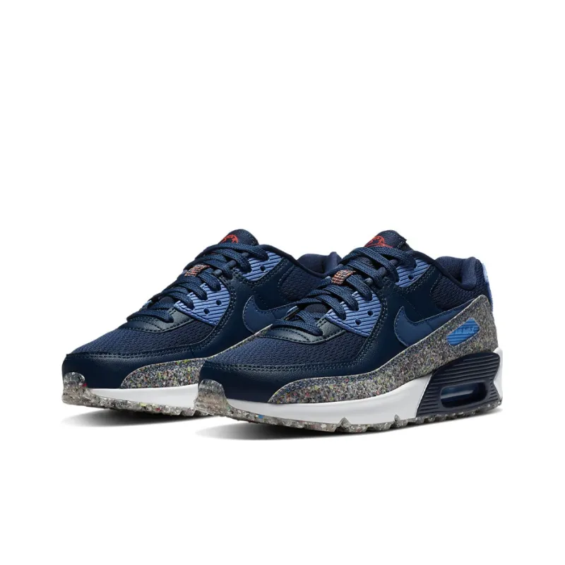 Nike Buy Air Max 90 SE GS 'Midnight Navy Speckled'-2