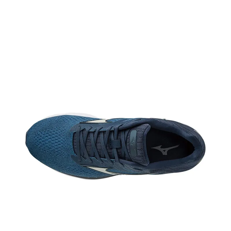 Mizuno Rider 23 Running Shoes Men Low Top Blue-1