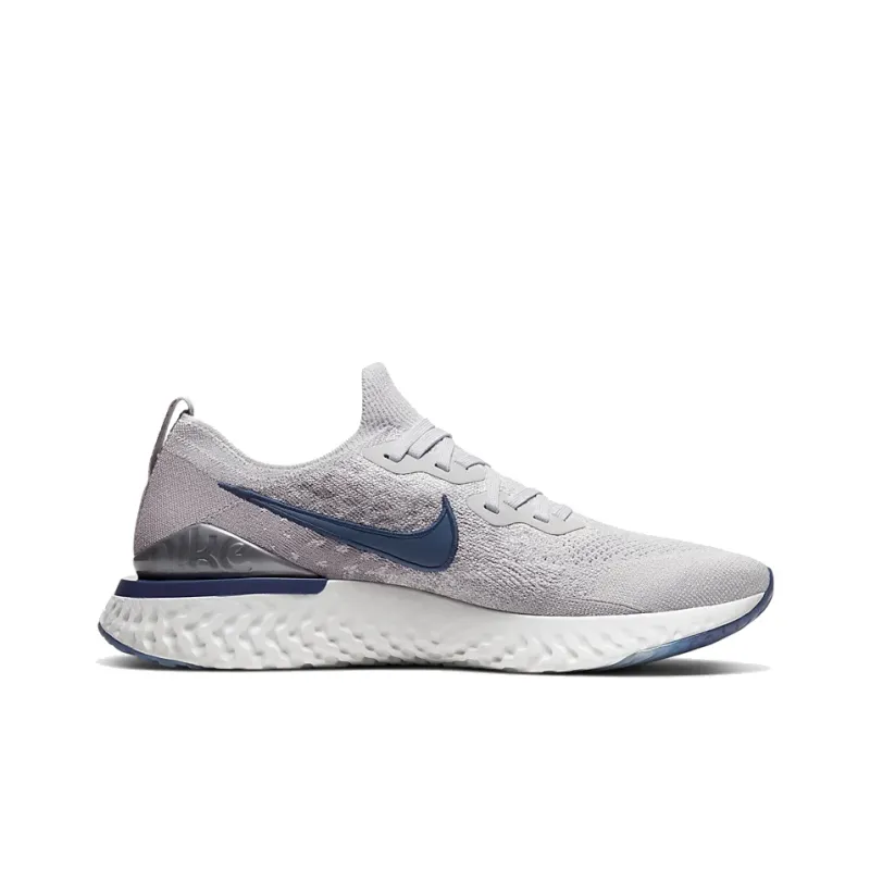 Nike Epic React Flyknit 2 Vast Grey Coastal Blue-1