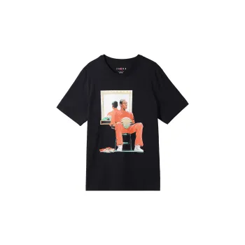 JORDAN FLIGHT ARTIST T Shirts Men Black