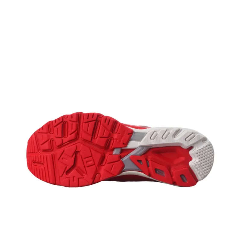 LiNing Furious Rider 3 Cushioning Low Top Running Shoes Women's Red-4