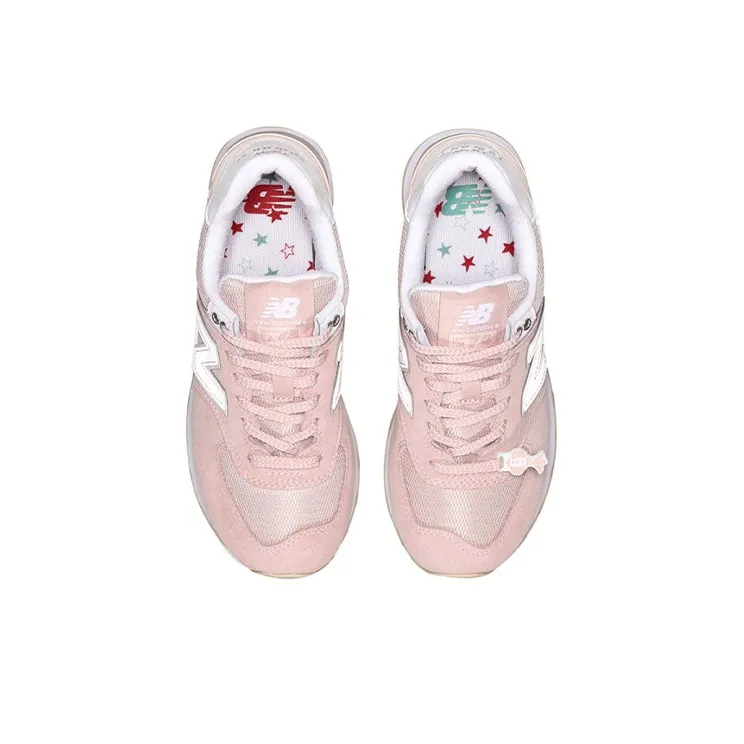 New Balance 574 Pink Women's-3