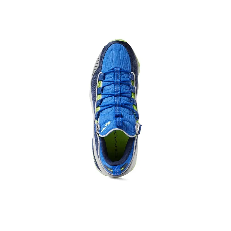Reebok Dmx Run 10 Mu 'Navy Neon Lime'-3